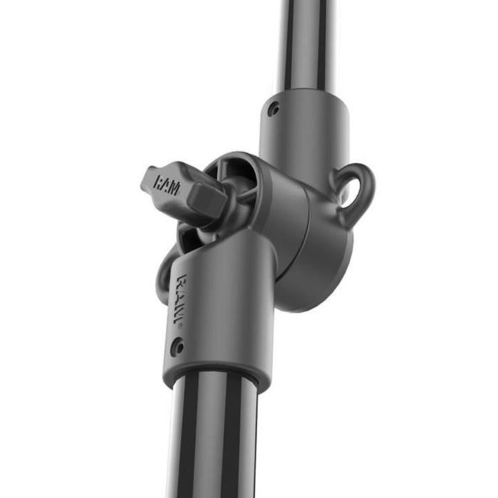 RAM Mounts Tough-Pole kamerafäste Dubbelstång Track-Node Bas (B-kula)