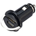 12702131852  USB-laddare dubbla 12-24 Vdc uttag 5v / 2,1Amp för cigarrkon