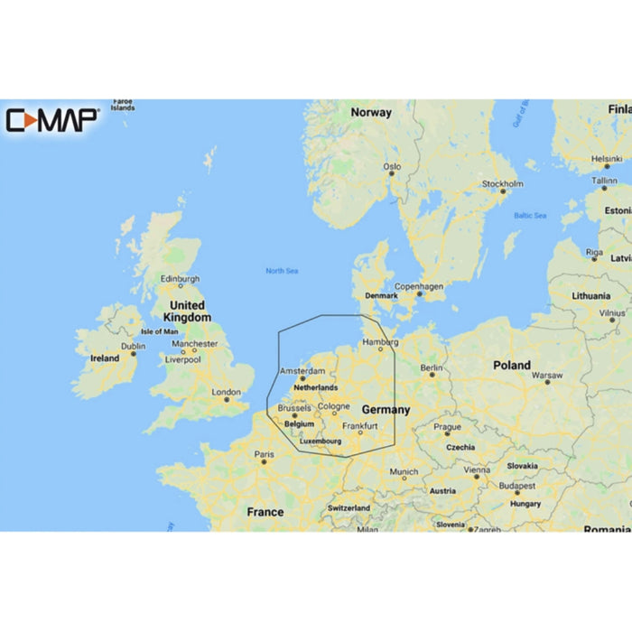 C-MAP DISCOVER - Benelux Inland & Coastal, bild 3