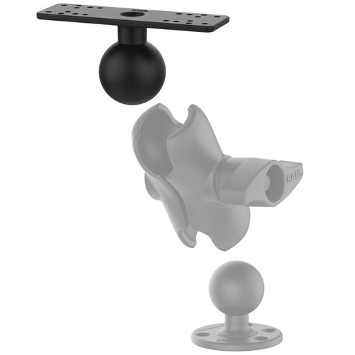 RAM Mounts Universal Monteringsplatta (D-kula) 6.25" X 2", bild 2