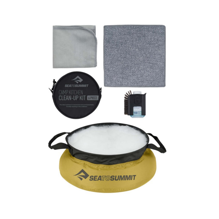 Sea to Summit Camp Kitchen Clean-Up Kit 6-p diskset