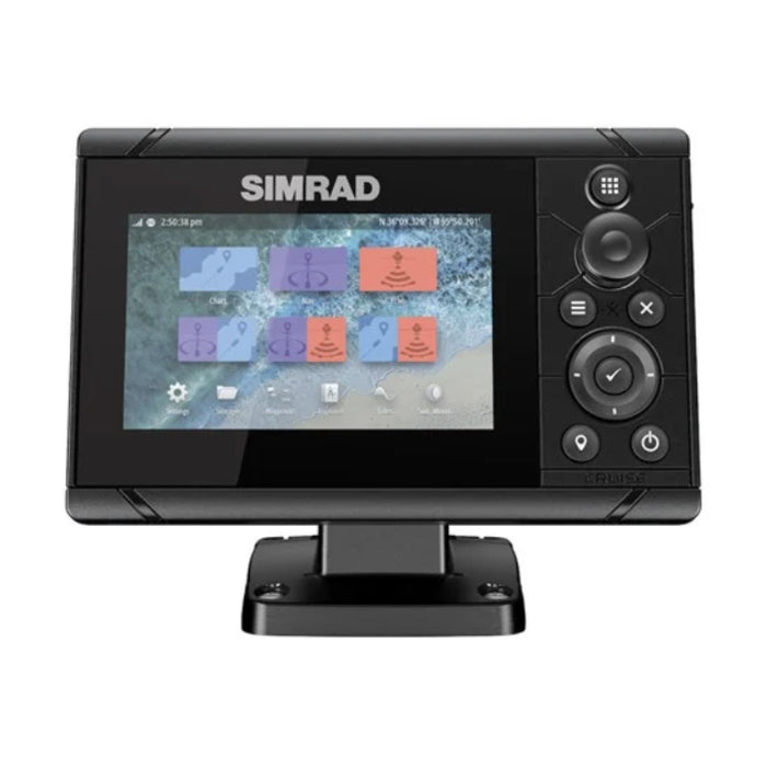 Simrad Cruise 5 med base chart och 83/200 Givare