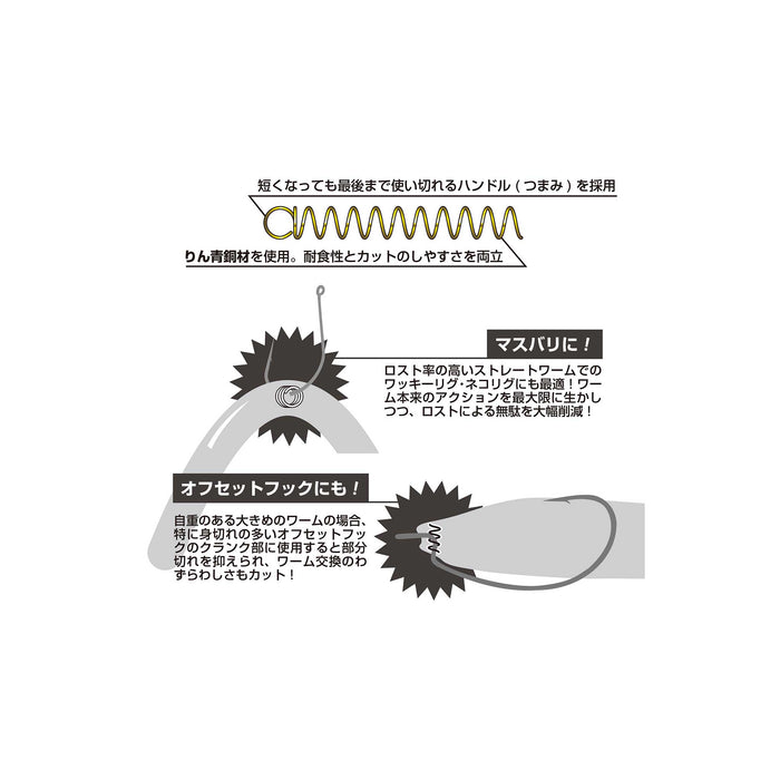 WH-02 Worm Holder Spring Type L, bild 3